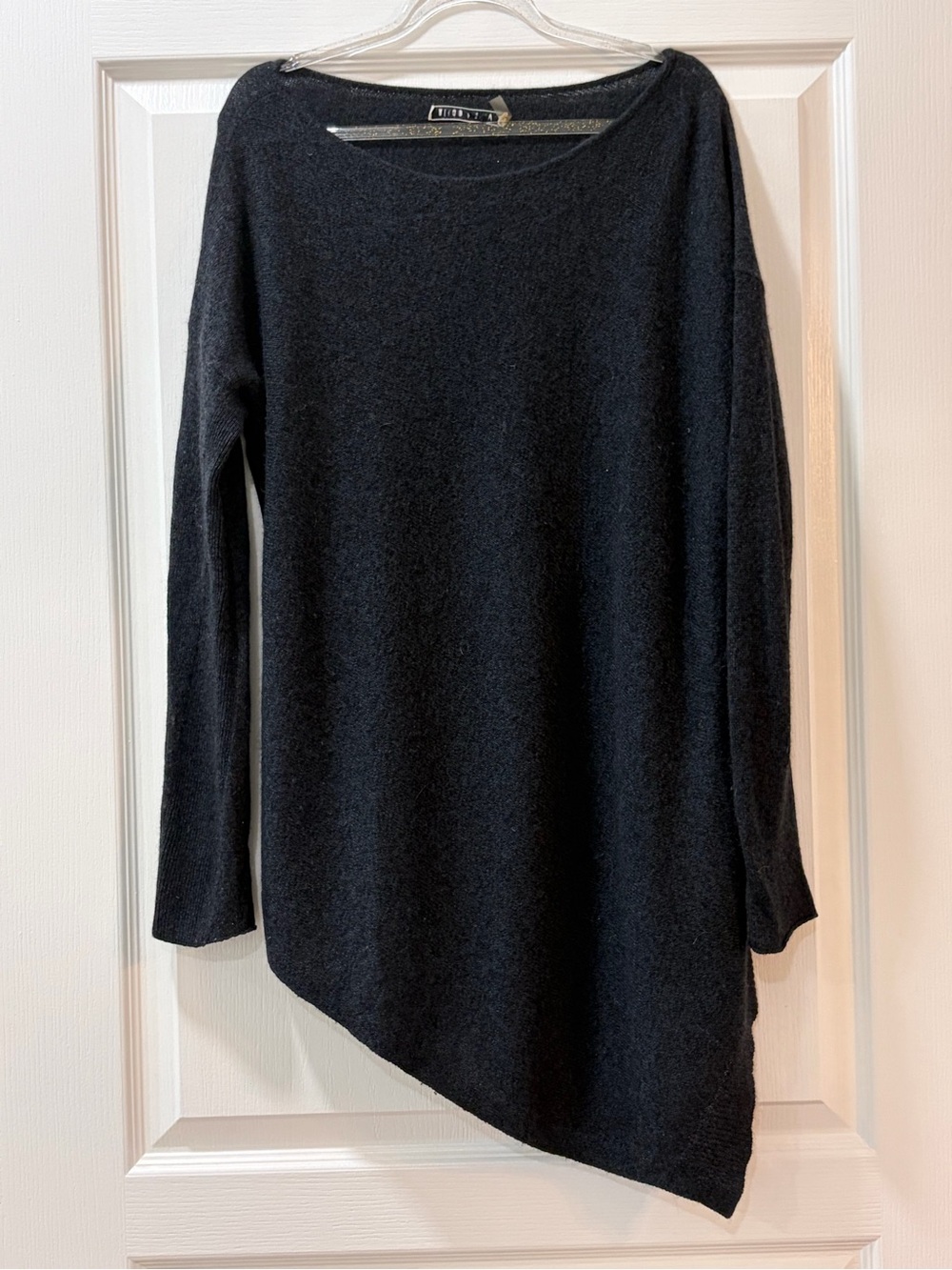 Alice and Olivia Asymmetric Hem Sweater